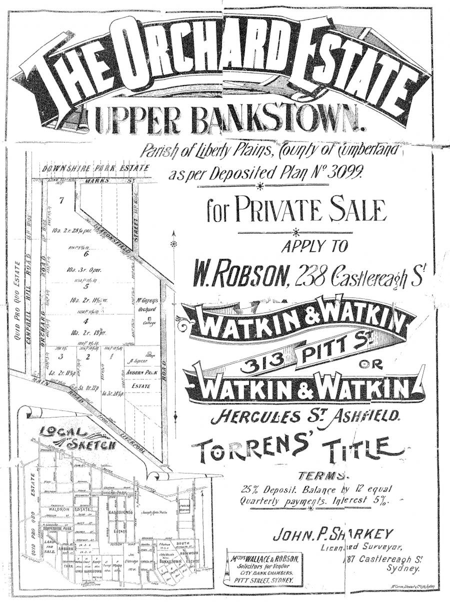 North West Bankstown European Heritage Assessment Report.